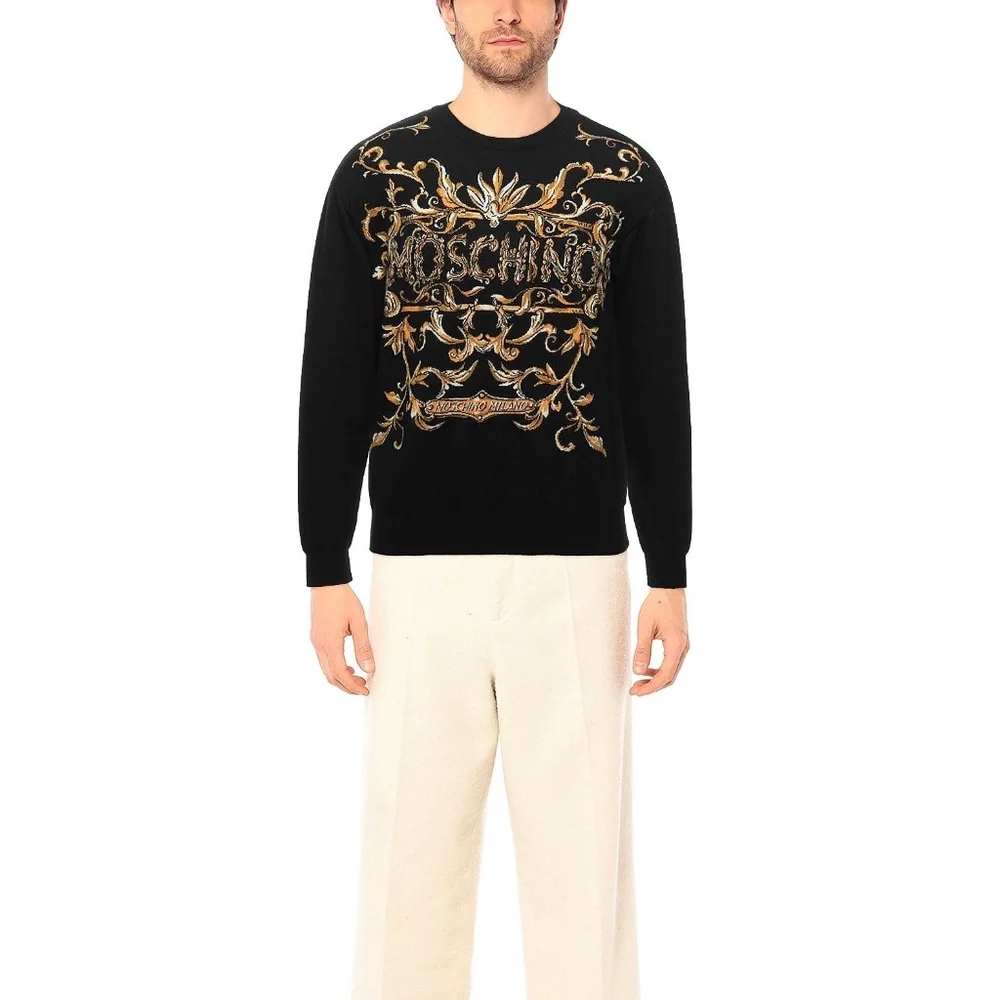 Moschino Sweater knitted Logo - Picture 2 of 9